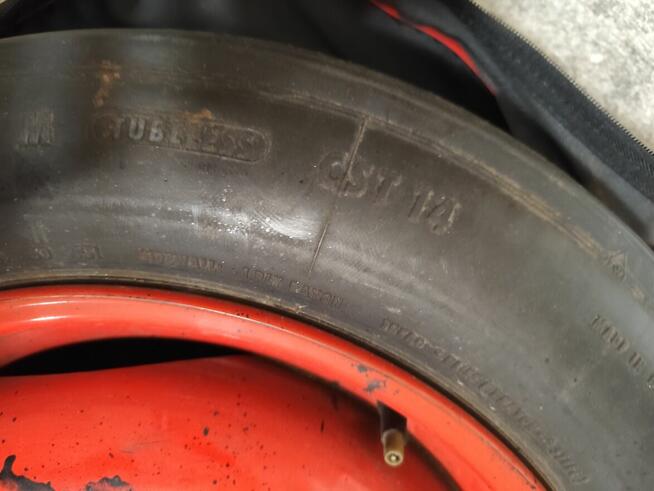 Koło zapasowe dojazdowe Continental 125/85 R15