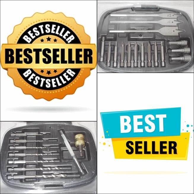 Zestaw akcesoriów śrubokrętowych