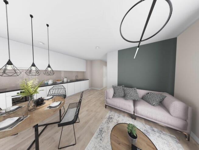 Kawalerka z dużym tarasem i ogródkiem 15 min od Poznania