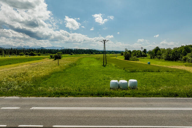 Dębno: działka budowlana z panoramą Tatr