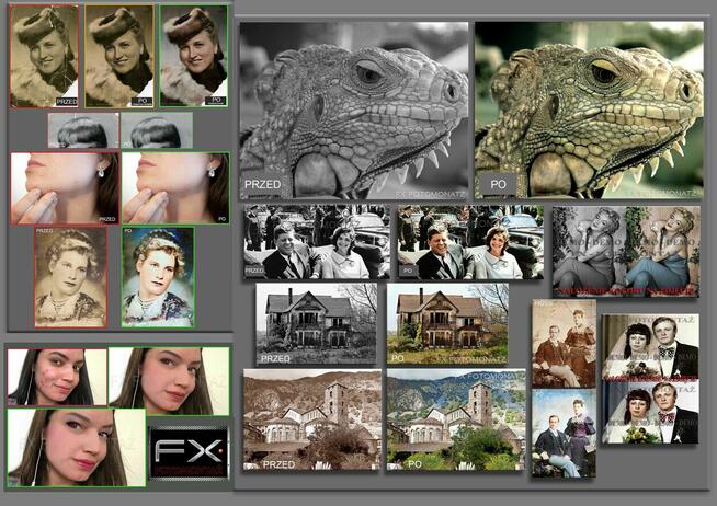 Fotomontaż zdjęć – obróbka i retusz