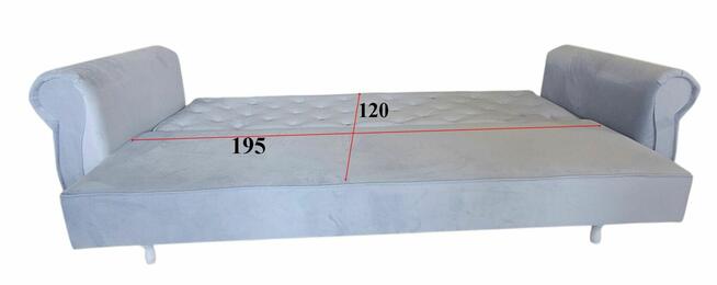 Komplet wypoczynkowy Sofa Fotel podnóżek Kanpa NOWE