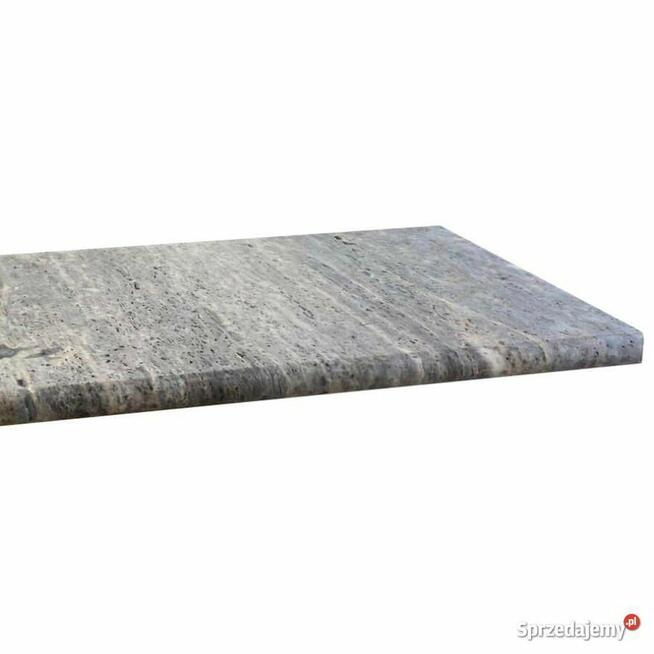 Podstopień trawertynowy Silver Ash szlifowany 135x16,5x2 cm