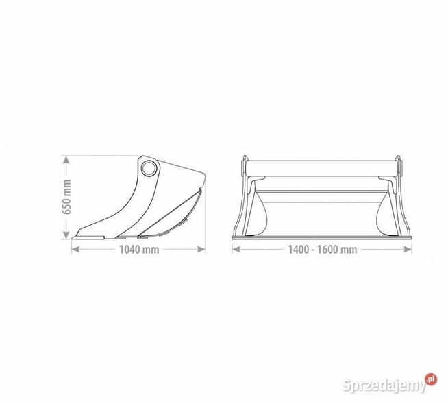ŁYŻKA SKANDYNAWSKA 8,5 - 10 T