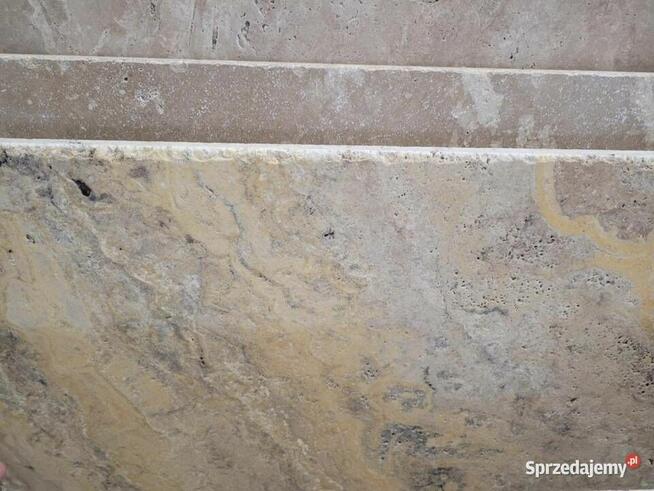 Trawertyn Scabos szczotkowany i dłutowany komplet 0,742 m2