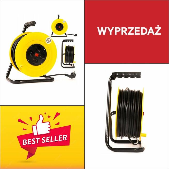 Przedłużacz na bębnie 50m MEISTER