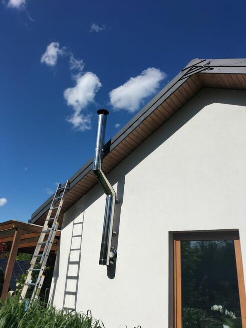 Komin blaszany do kozy