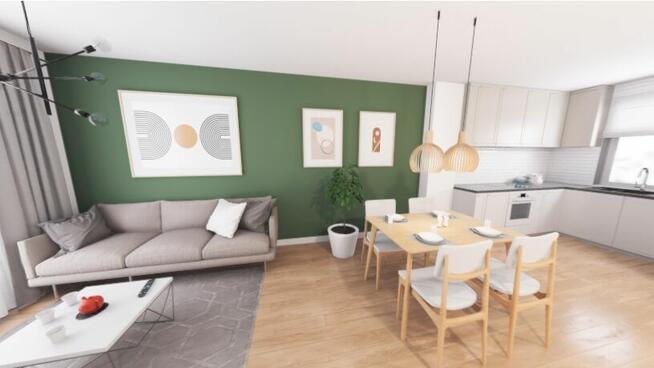 Bezczynszowe mieszkanie z ogródkiem 20 min od Poznania