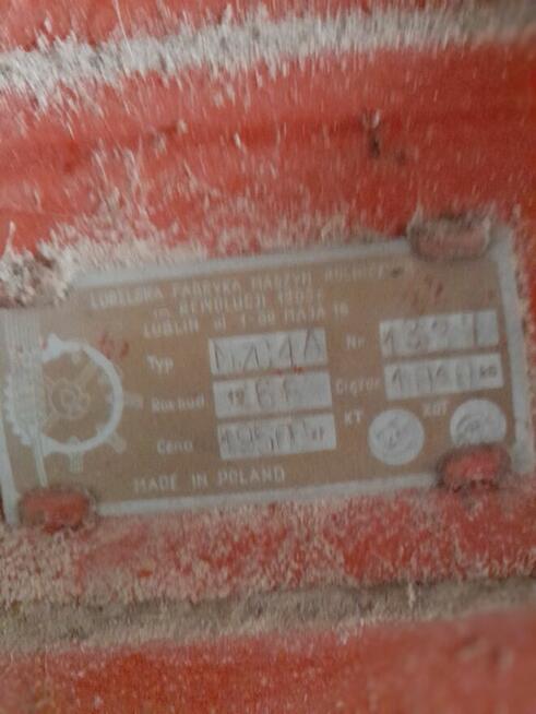 Sprzedam zabytkowa mlocarnie do zborza oraz prace do slomy