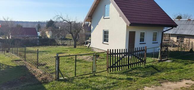 Działka ROD z nowym domem