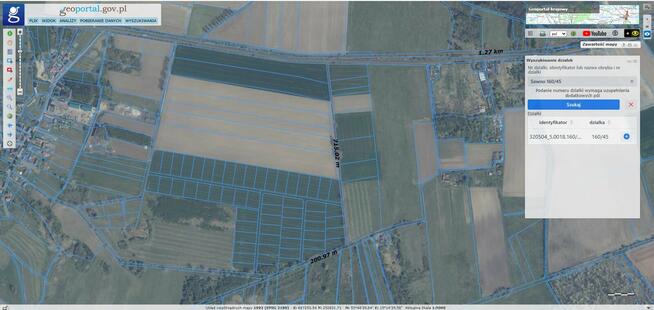 Działka budowlana 72-310 Sowno Zachodniopomorskie = 3081 m2