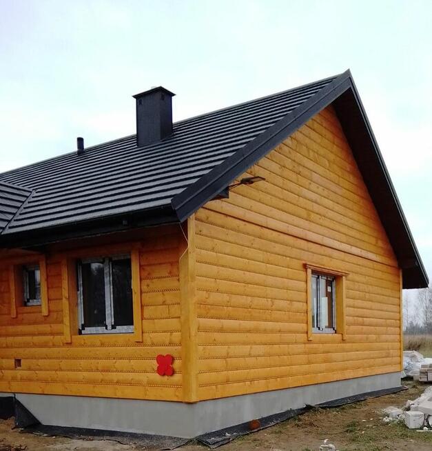 Deska elewacyjna/obiciowa PÓŁBAL imitacja bala 28x198