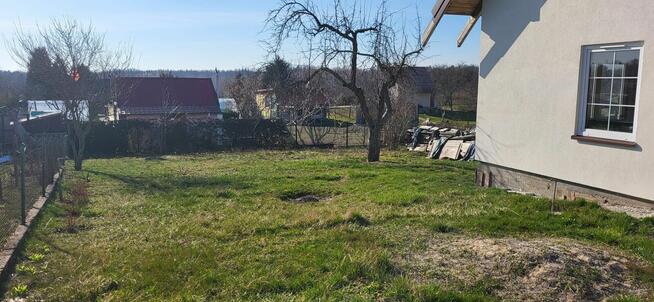 Działka ROD z nowym domem