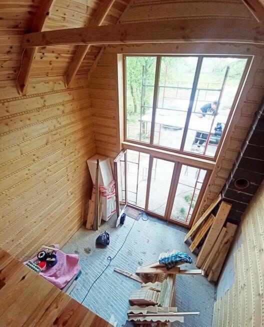 Deska elewacyjna/obiciowa PÓŁBAL imitacja bala 28x198