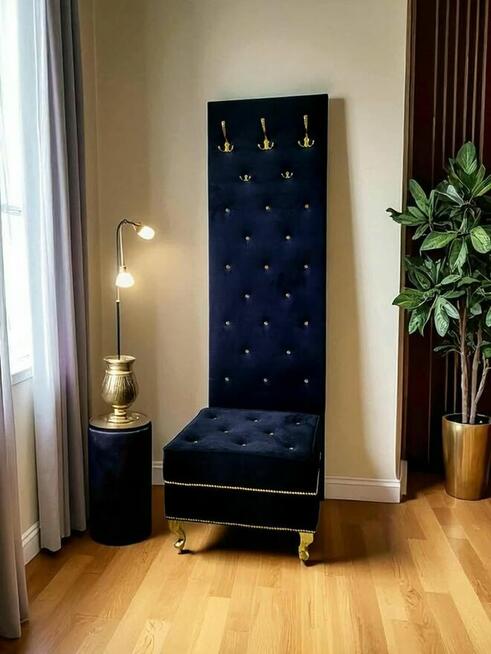 Wieszak Stojak Garderoba z pojemnikiem na buty schowek