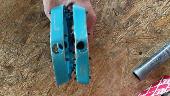 Pedały platforma Crankbrothers Stamp 7 Pedal Small Niebieski