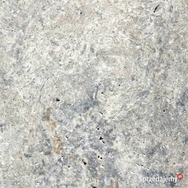 Płytki Trawertyn Silver Ash bębnowany 61x61x3 cm