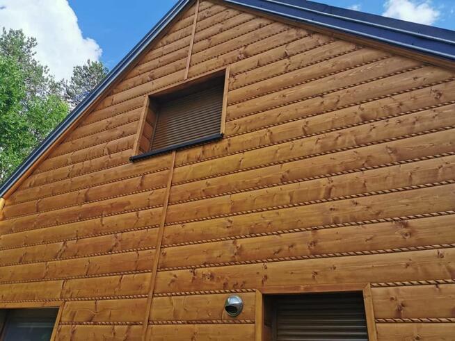 Deska elewacyjna/obiciowa PÓŁBAL imitacja bala 28x198