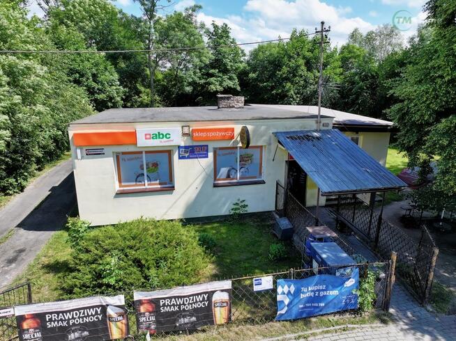 Kołaczków pawilon handlowy z częścią mieszkalną.