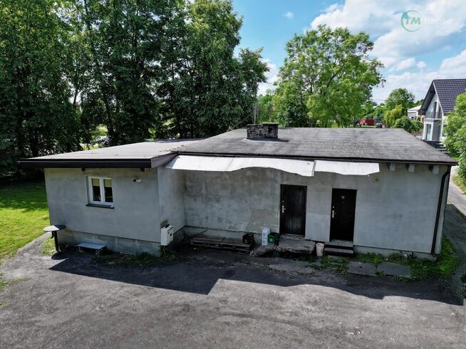 Kołaczków pawilon handlowy z częścią mieszkalną.