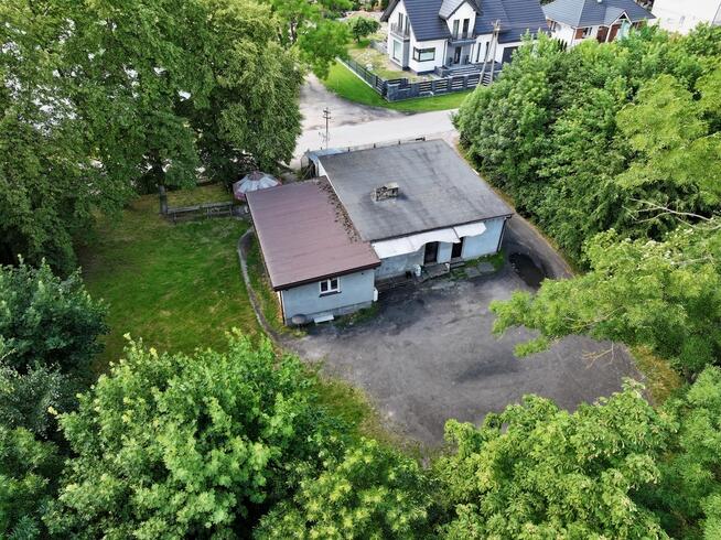 Kołaczków pawilon handlowy z częścią mieszkalną.