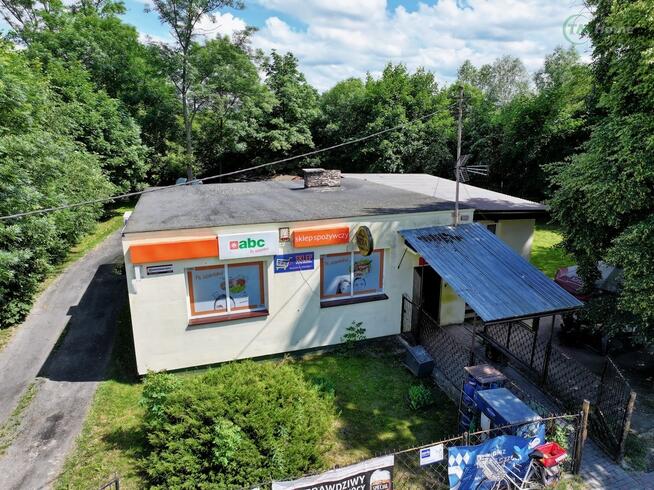 Kołaczków pawilon handlowy z częścią mieszkalną.