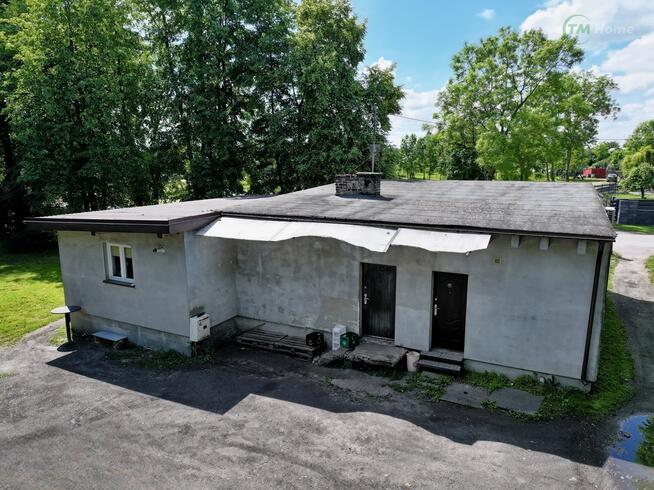 Kołaczków pawilon handlowy z częścią mieszkalną.