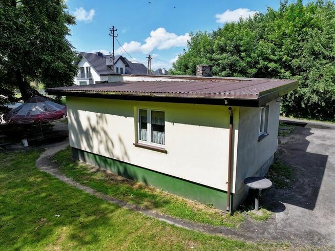 Kołaczków pawilon handlowy z częścią mieszkalną.