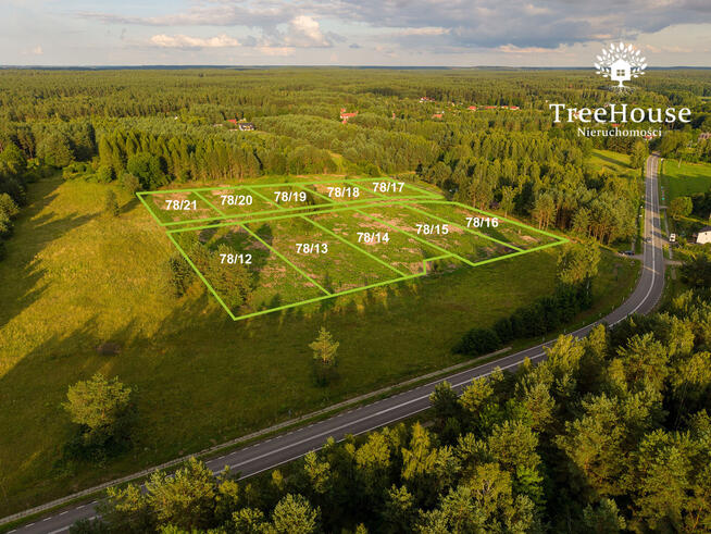 Pelnik –działki budowlane w pobliżu jeziora z MPZP