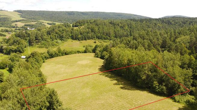 Działka w spokojnej okolicy w Bieszczadach!