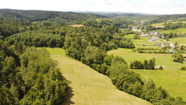Działka w spokojnej okolicy w Bieszczadach!