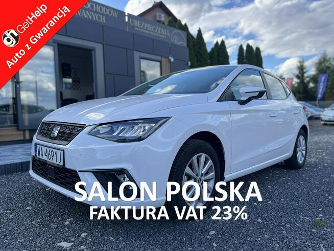 Seat Ibiza Salon Polska Poleasingowy I właściciel Serwis ASO VAT 23% Bezwypadkowy