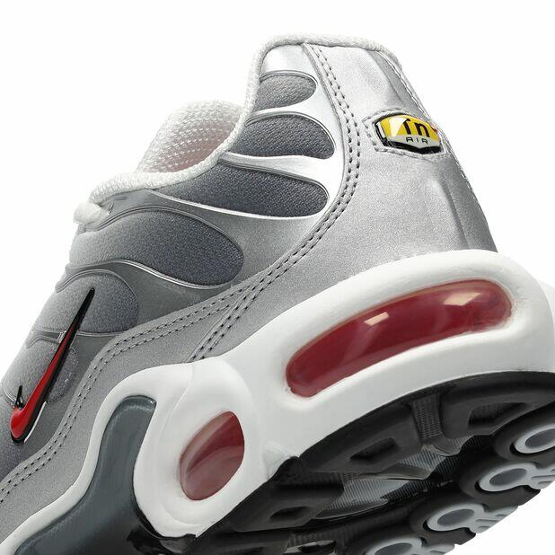 Nike Air Max Tuned 1 Mtlc Silver-Univ Red-Cool Grey