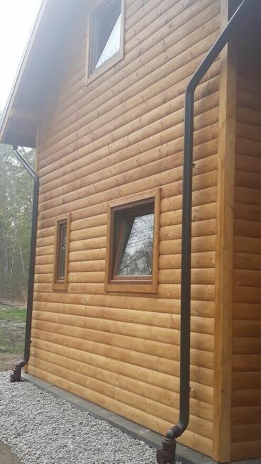 Deska elewacyjna/obiciowa PÓŁBAL imitacja bala 28x198