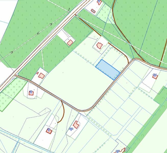 Działka warunki zabudowy Kowal Grodztwo Dębniaki - 1500 m2