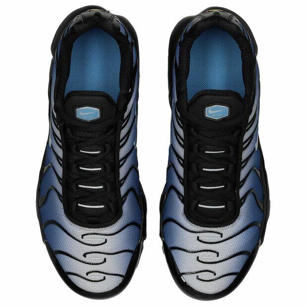 Nike Air Max Tuned 1 Black-Metallic Silver-Blue
