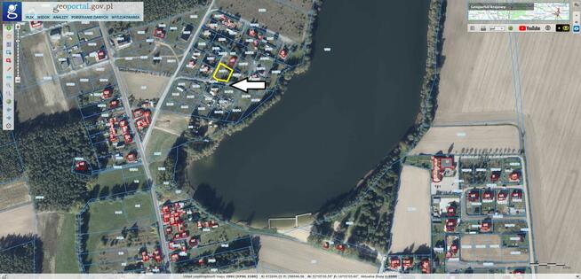 Sprzedam działka nad jeziorem Obra ul. Smugowa k/ Wolsztyn