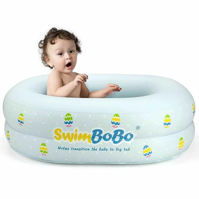 Dmuchana Wanienka Wanna dla Dzieci Dziecka Niemowląt SwimBoBo