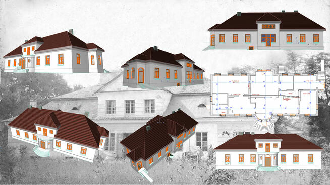 Projekty budynków, wnętrz. Technologia kuchni