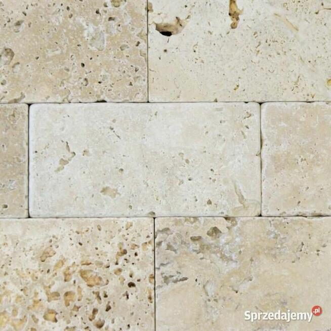 Płytki Trawertyn Classic bębnowany 15x7,5x1 cm