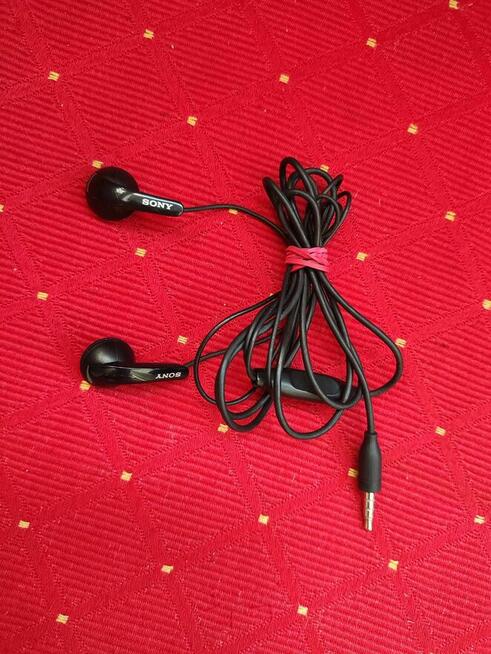 Słuchawki SONY Przewodowe z Pilotem Mikrofonem douszne do uszu