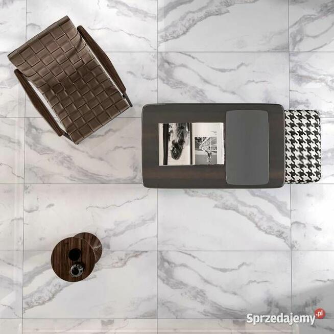 Płytki dolomit Calacatta Isola clas polerowany 61x30,5x1,2cm