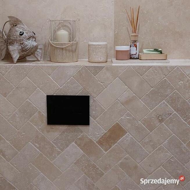 Płytki Trawertyn Classic bębnowany 15x7,5x1 cm