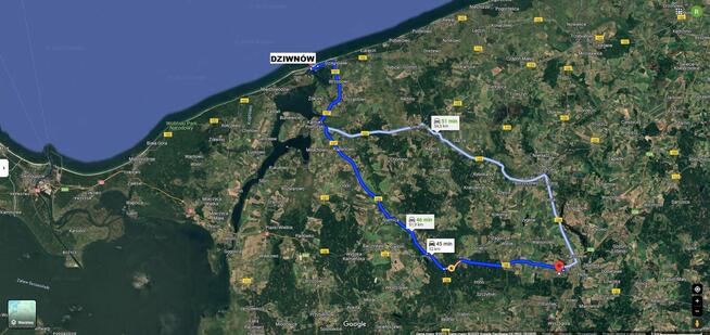 Działka budowlana 72-310 Sowno Zachodniopomorskie = 3096 m2