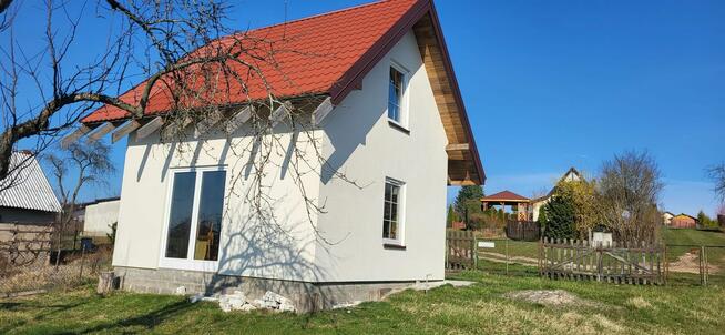 Działka ROD z nowym domem