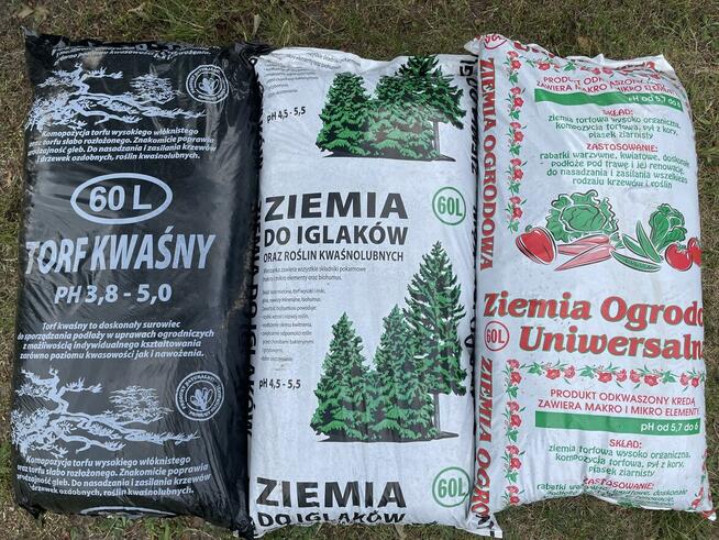 Kora sosnowa/ziemia/torf