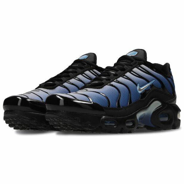 Nike Air Max Tuned 1 Black-Metallic Silver-Blue