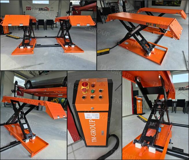 Podnośnik nożycowy mobilny warsztatowy 3 Tony 1 metr