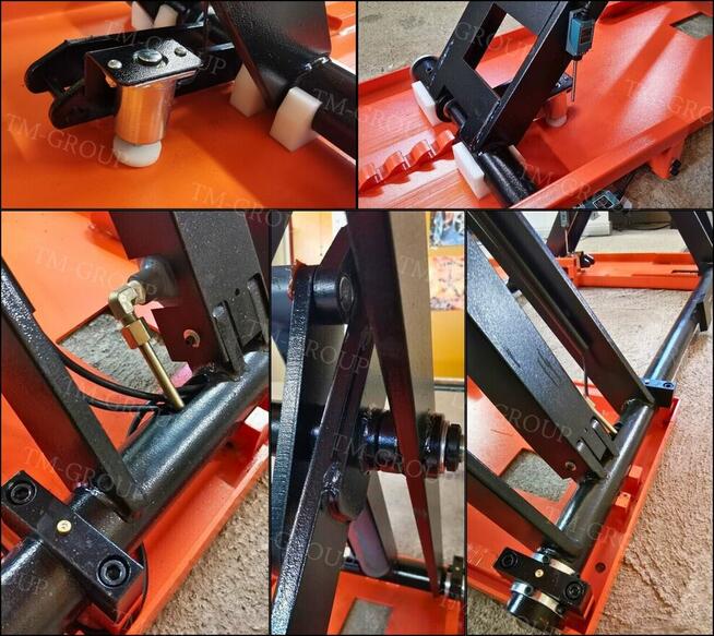 Podnośnik nożycowy mobilny warsztatowy 3 Tony 1 metr