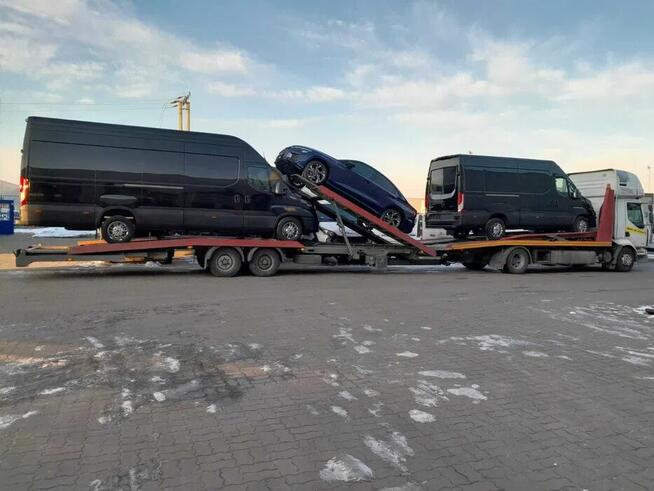 Transport SAMOCHODÓW Osobowych i Busów Niemcy Holandia Europ